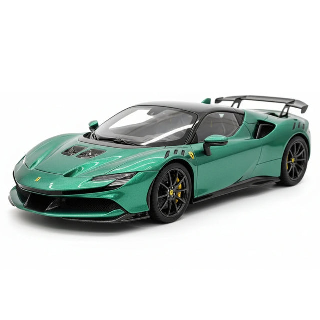 [BBR] 1:18 Ferrari 2023 SF90 XX Spider groen modelauto Hars