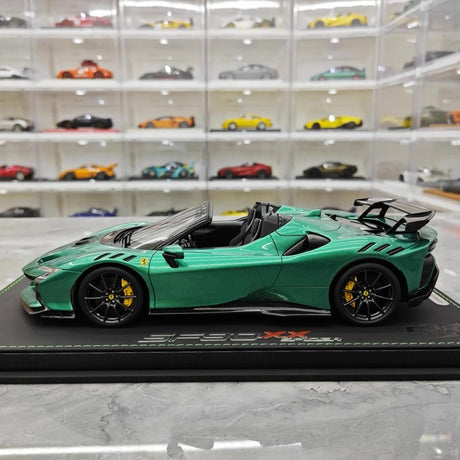 [BBR] 1:18 Ferrari 2023 SF90 XX Spider grön modellbil harts