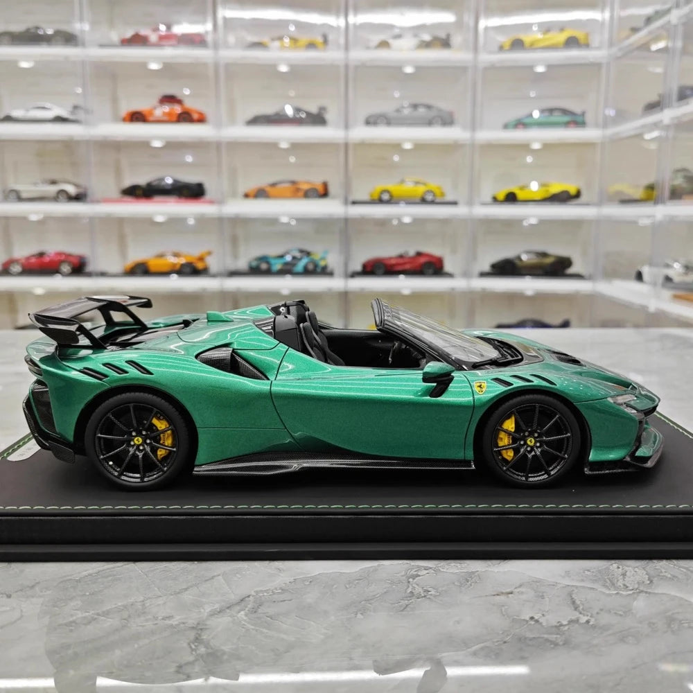 [BBR] 1:18 Ferrari 2023 SF90 XX Spider Green Model Car Resin