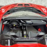 BBR Ferrari 2023 SF90 XX Spider Rosso Corsa 1:18 – Sammelobjekt-Resin-Modell-Resin