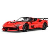 BBR Ferrari 2023 SF90 XX Spider Rosso Corsa 1:18 – Sammelobjekt-Resin-Modell-Resin