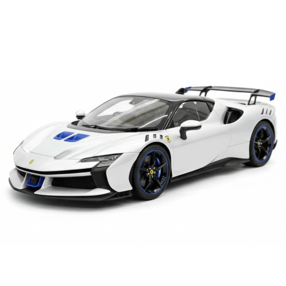 [BBR] 1:18 Ferrari 2023 SF90 XX Spider Silver Model Car Resin
