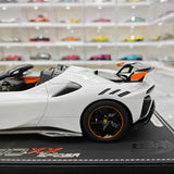 [BBR] 1:18 Ferrari 2023 SF90 XX Spider ホワイト モデルカー レジン