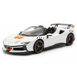 [BBR] 1:18 Ferrari 2023 SF90 XX Spider ホワイト モデルカー レジン
