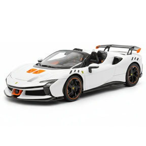 [BBR] 1:18 Ferrari 2023 SF90 XX Spider ホワイト モデルカー レジン