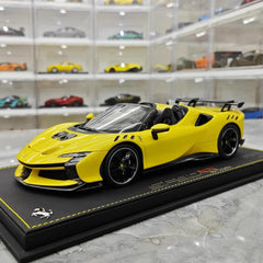 [BBR] 1:18 Ferrari 2023 SF90 XX Spider jaune voiture miniature Resin