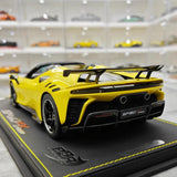 [BBR] 1:18 Ferrari 2023 SF90 XX Spider Yellow Model Car Resin