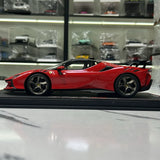 BBR Ferrari 2023 SF90 XX Stradale Rosso Corsa 1:18 – keräilyhartsimalli