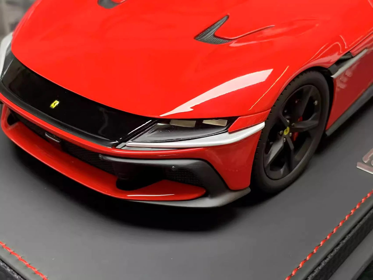 [BBR] 1:18 Ferrari 2025 12 Cilindri Red Model Car Resin