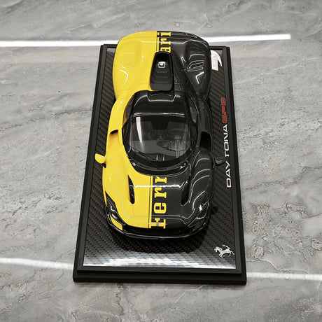 BBR Ferrari 2025 Daytona SP3 599+1 تصميم مخصص لسقف مغلق 1:18 – نموذج راتنج قابل للجمع
