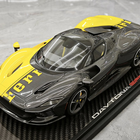 BBR Ferrari 2025 Daytona SP3 599+1 تصميم مخصص لسقف مغلق 1:18 – نموذج راتنج قابل للجمع