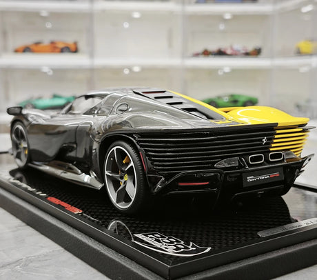 BBR Ferrari 2025 Daytona SP3 599+1 تصميم مخصص لسقف مغلق 1:18 – نموذج راتنج قابل للجمع
