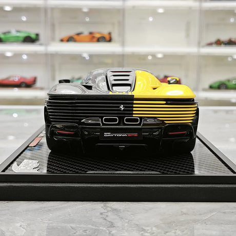 BBR Ferrari 2025 Daytona SP3 599+1 تصميم مخصص لسقف مغلق 1:18 – نموذج راتنج قابل للجمع