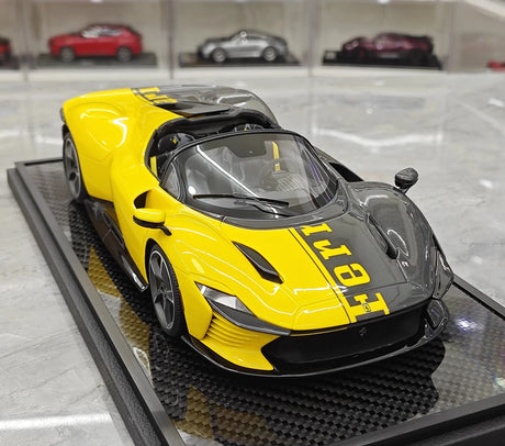 [BBR] 1:18 Ferrari 2025 Daytona SP3 599+1 Tailor Made Open Roof Model Car Resin