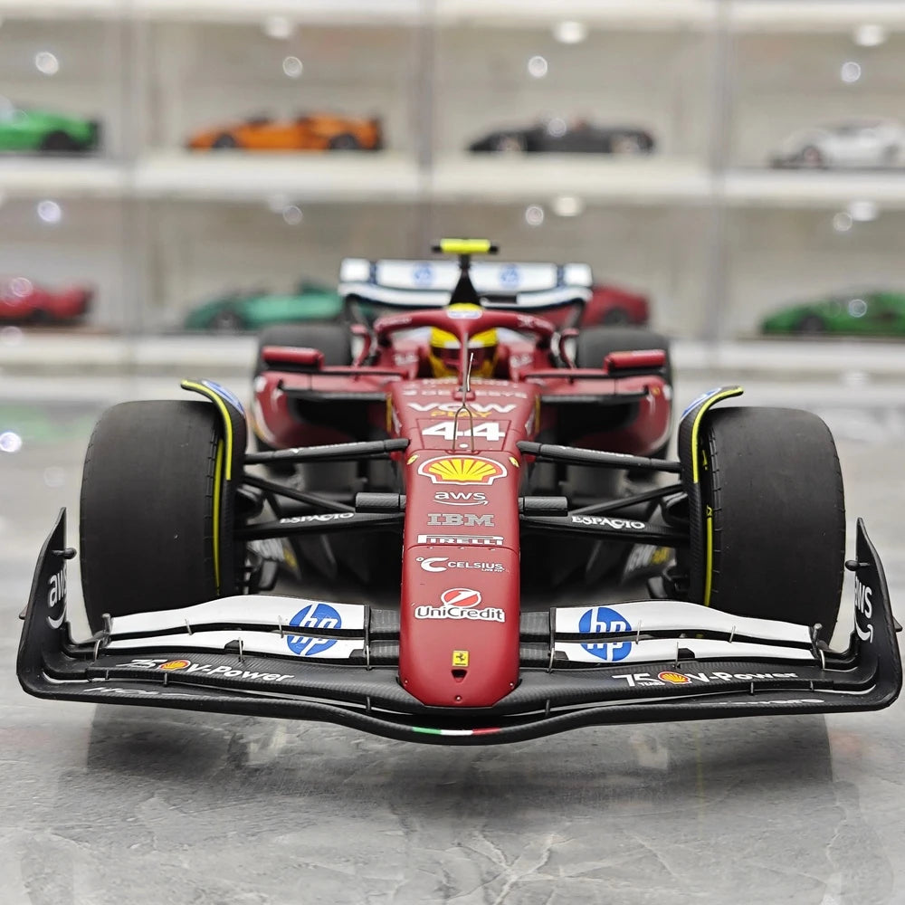 1:18 Ferrari 2025 SF25 #44 Monaco GP Modellauto by BBR - view 1