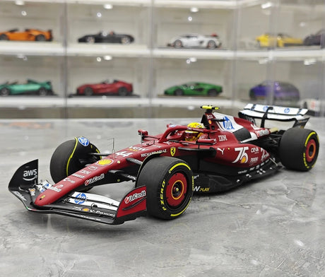 1:18 Ferrari 2025 SF25 #44 Monaco GP Modellauto by BBR - view 3