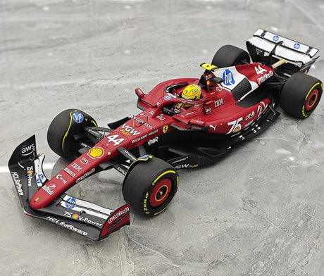 1:18 Ferrari 2025 SF25 #44 Monaco GP Modellauto by BBR - view 4