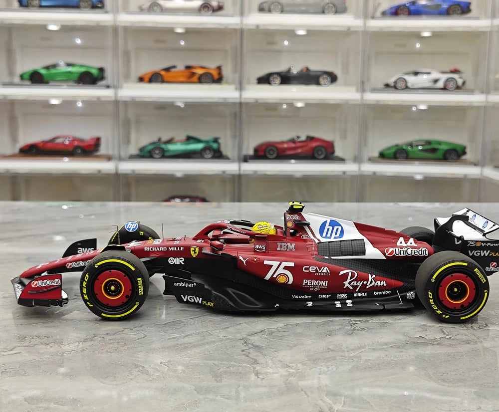 1:18 Ferrari 2025 SF25 #44 Monaco GP Modellauto by BBR - view 5
