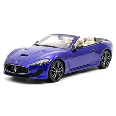 [BBR] 1:18 Maserati 2011 GranTurismo MC Cabriolet Blue Model Car Resin