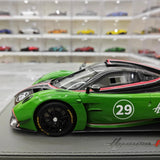 [BBR] 1:18 Pagani 2021 Huayra R Green #29 Model Car Resin / Closed Body