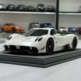 BBR Pagani 2021 Huayra R White 1:18 – Verzamelbare resin modelhars