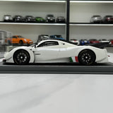 BBR Pagani 2021 Huayra R White 1:18 – Verzamelbare resin modelhars
