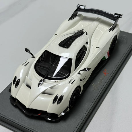 BBR Pagani 2021 Huayra R White 1:18 – نموذج راتنج قابل للجمع