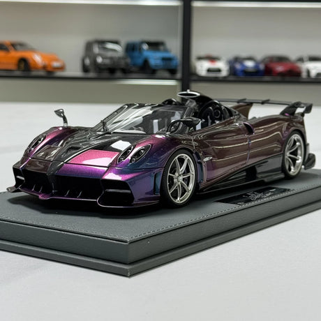 BBR Pagani 2023 إيمولا Roadster بنفسجي التدرج 1:18 – نموذج راتنج قابل للجمع
