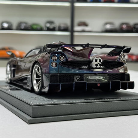 BBR Pagani 2023 إيمولا Roadster بنفسجي التدرج 1:18 – نموذج راتنج قابل للجمع
