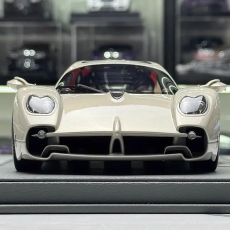 [BBR] 1:18 Pagani 2023 Utopia White Model Car Resin