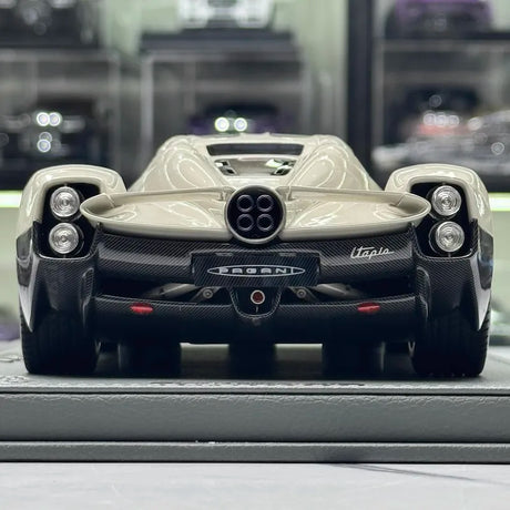 [BBR] 1:18 Pagani 2023 Utopia White Model Car Resin
