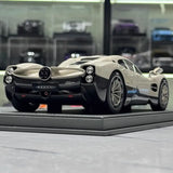 [BBR] 1:18 Pagani 2023 Utopia White Model Car Resin