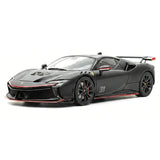 Ferrari 2024 SF90 XX Stradale #16 Modèle de collection en résine 1:43 Matt Black par BBR - vue 14