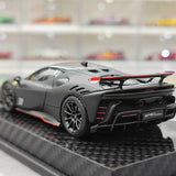 Ferrari 2024 SF90 XX Stradale #16 Matt Black 1:43 modèle de collection en résine par BBR - vue 6