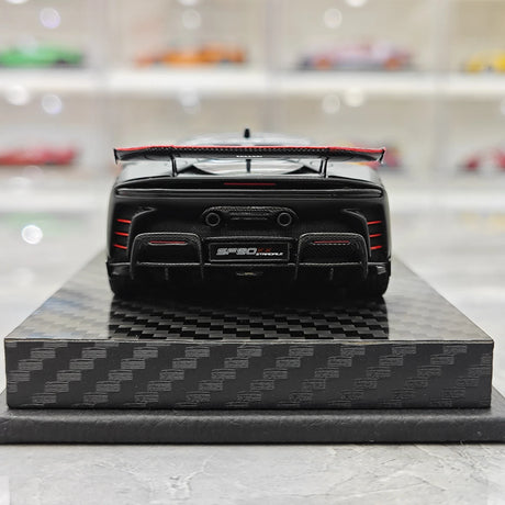 Ferrari 2024 SF90 XX Stradale #16 Matt Black 1:43 hartsikeräilymalli BBR - katso 7