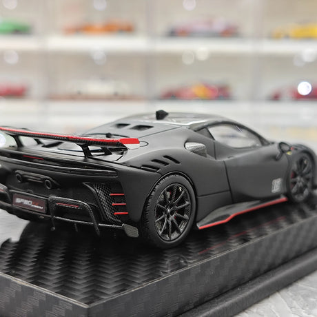Ferrari 2024 SF90 XX Stradale #16 Matt Black 1:43 hartsikeräilymalli BBR - katso 8