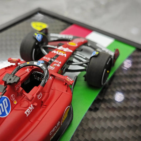 1:43 Ferrari 2025 SF-23 #44 فيورانو اختبار لويس هاميلتون F1 سيارة من الراتنج من BBR - عرض 12