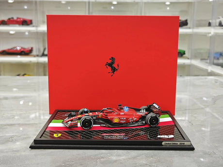 1:43 Ferrari 2025 SF-23 #44 فيورانو اختبار لويس هاميلتون F1 نموذج سيارة من الراتنج من BBR - عرض 14