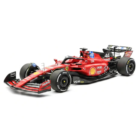 1:43 Ferrari 2025 SF-23 #44 فيورانو اختبار سيارة نموذج F1 من الراتنج من BBR - عرض 15