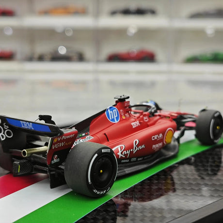 1:43 Ferrari 2025 SF-23 #44 فيورانو اختبار لويس هاميلتون F1 نموذج سيارة من الراتنج من BBR - عرض 7