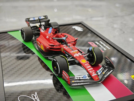 1:43 Ferrari 2025 SF-23 #44 فيورانو اختبار لويس هاميلتون F1 نموذج سيارة من الراتنج من BBR - عرض 9