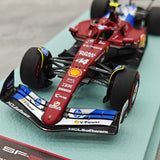 1:43 Ferrari 2025 SF-25 #44 Miami GP Lewis Hamilton F1 Resin-Modell von BBR – siehe 11