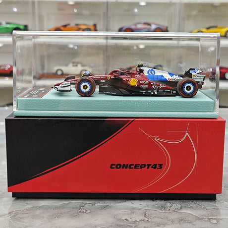 1:43 Ferrari 2025 SF-25 #44 Miami GP Lewis Hamilton F1 modelo de BBR - ver 14