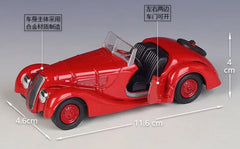 1:36 BMW 1936 328 Roadster Die Cast Model Car