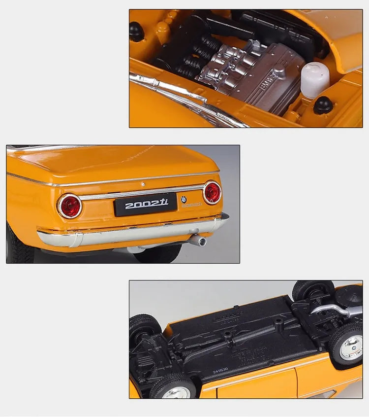 1:24 BMW 1972 2002 Tii Die Cast Model Car