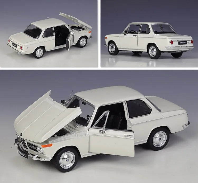 1:24 BMW 1972 2002 Tii Die Cast Model Car