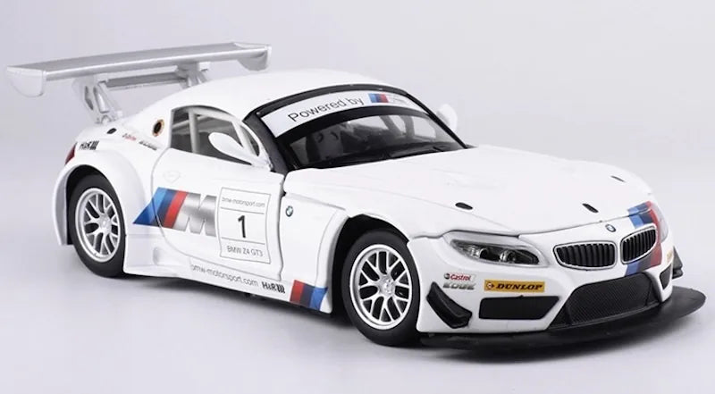 1:24 BMW 2009 Z4 E89 GT3 Die Cast Model Car