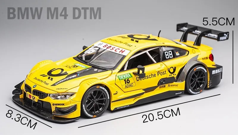 1:24 BMW 2017 Hungaroring M4 DTM Die Cast Model Car