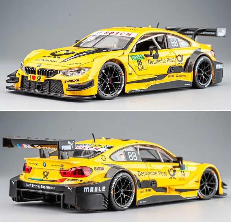 1:24 BMW 2017 Hungaroring M4 DTM Die Cast Model Car