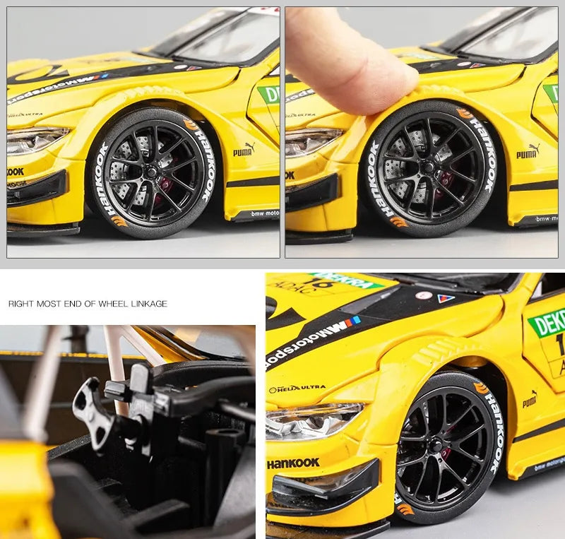 1:24 BMW 2017 Hungaroring M4 DTM Die Cast Model Car